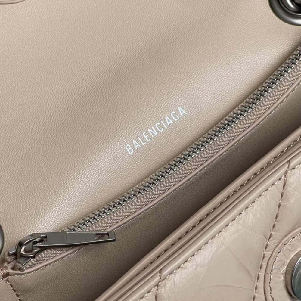 Balenciaga Women’s Crush Chain Bag Small(HIGH-END GRADE)