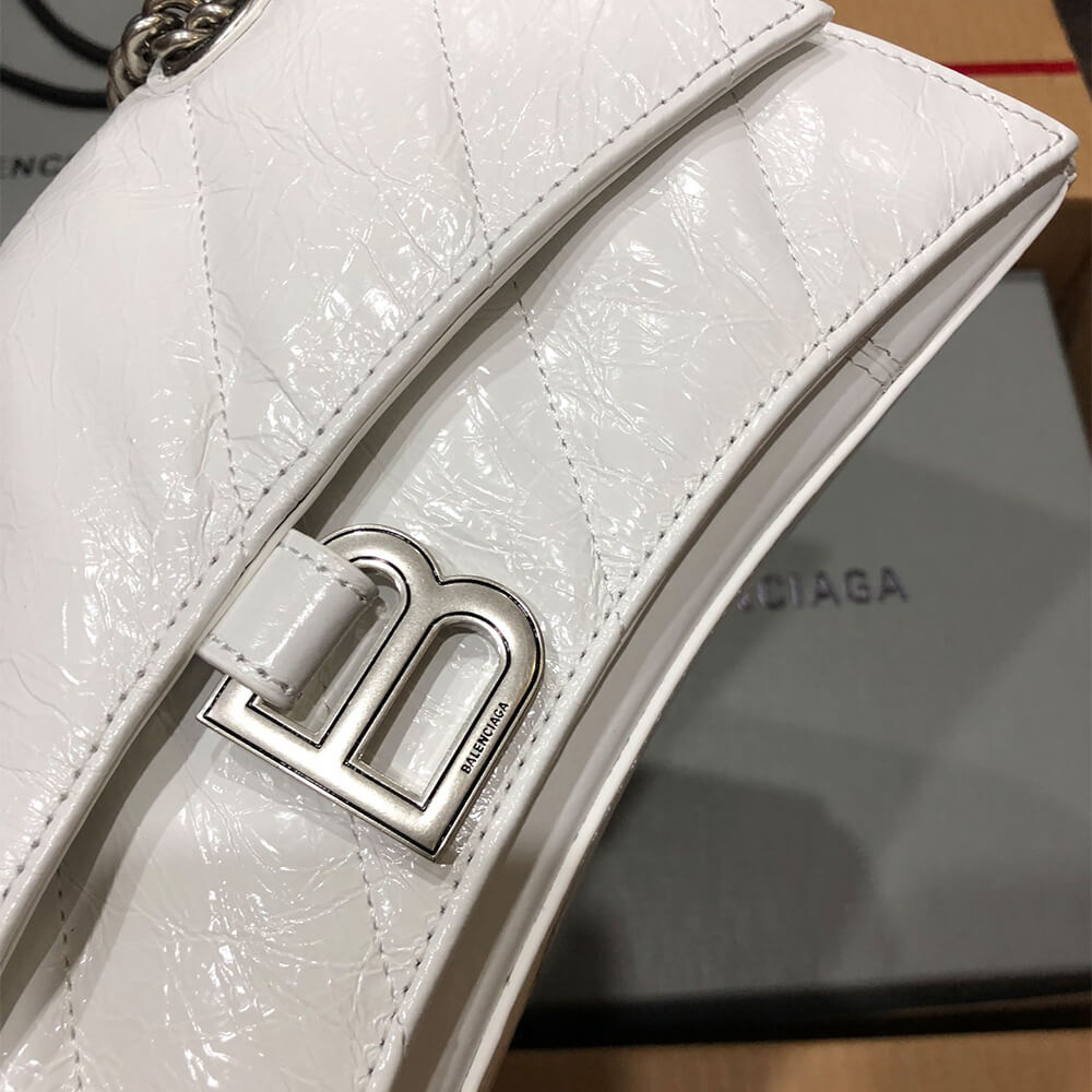 Balenciaga Women’s Crush Chain Bag Small(HIGH-END GRADE)