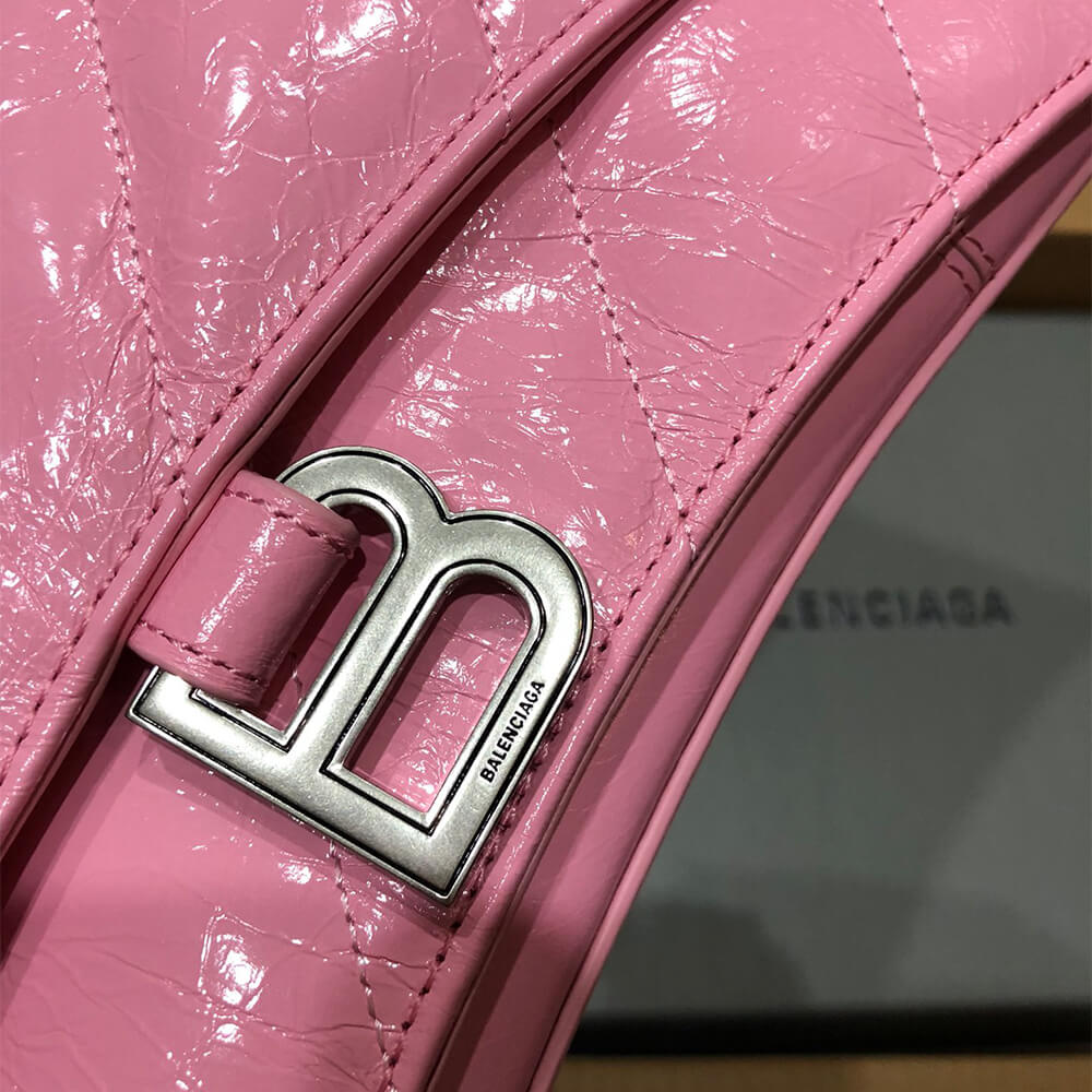 Balenciaga Women’s Crush Chain Bag Small(HIGH-END GRADE)