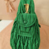 Miu Wander matelasse regenerated nylon hobo bag