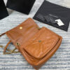 SAINT LAURENT NIKI MEDIUM IN CRINKLED VINTAGE LEATHER