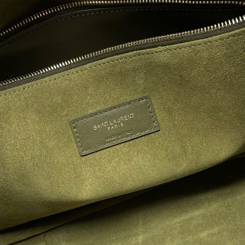YSL LE 5 Ã 7 supple SUEDE LARGE