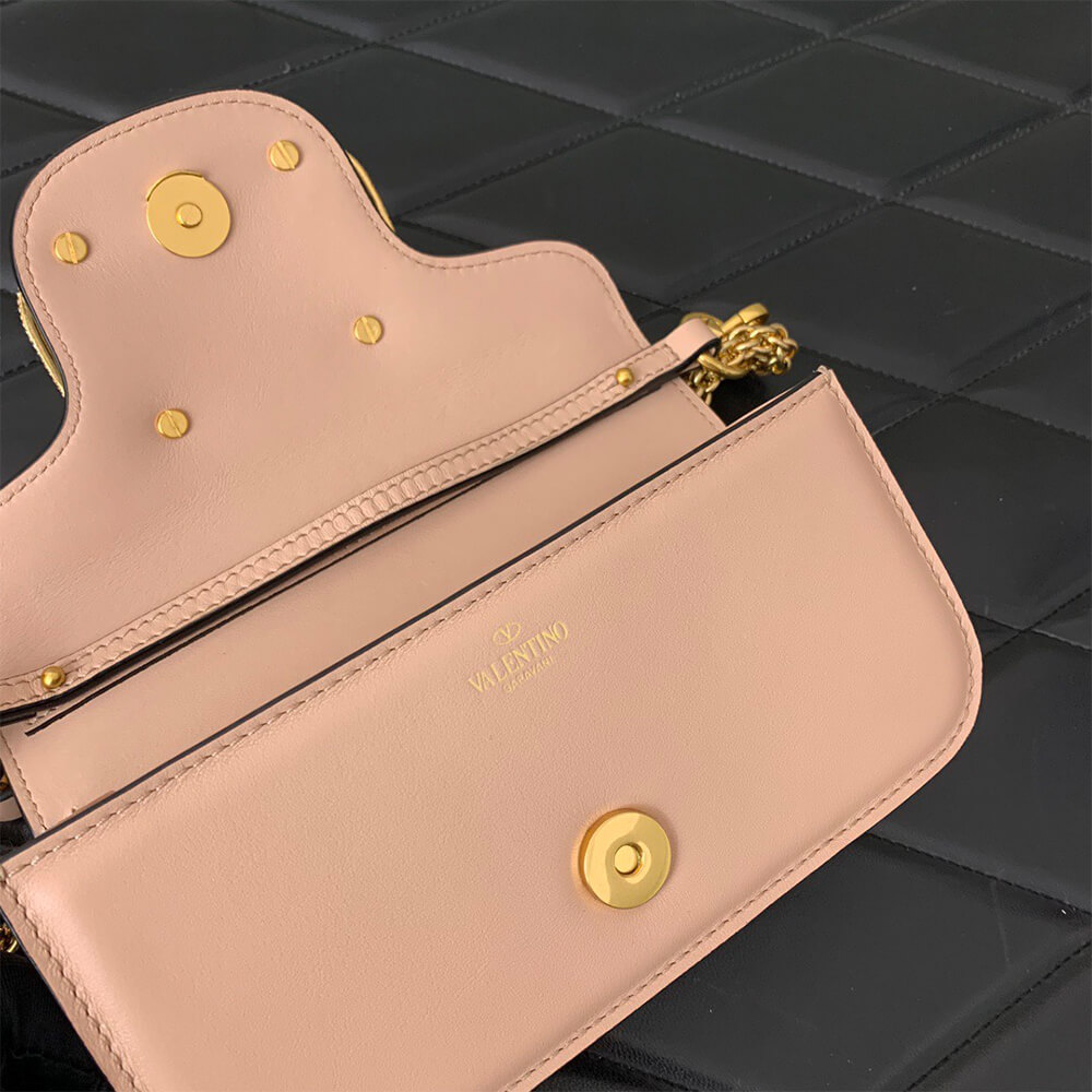 VALENTINO GARAVANI LOCO SMALL SHOULDER BAG WITH JEWEL LOGO(HIGH-END GRADE)