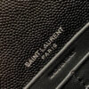 YSL cassandre envelope chain wallet in grain de poudre leather(High-end Grade)