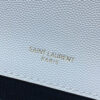 YSL kate medium in grain de poudre embossed leather