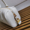 Prada Medium leather top-handle bag with padlock(high-end grade)