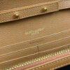 YSL classic cassandre chain wallet in grain de poudre leather