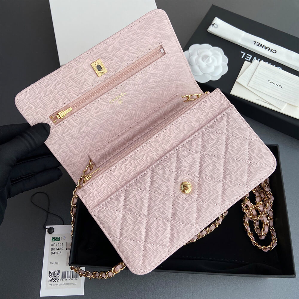 CHANEL Classic Wallet On Chain(high-end grade)