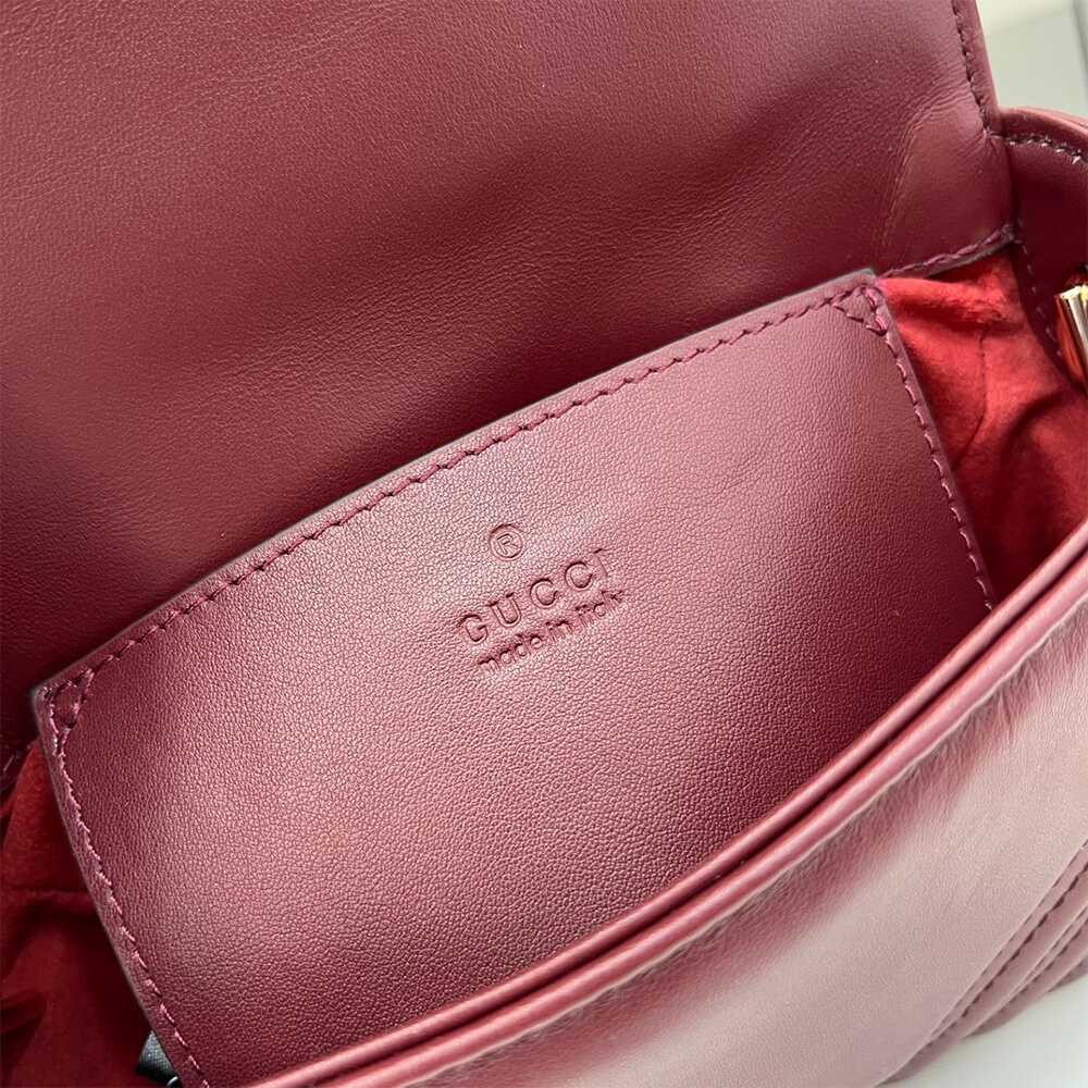 GG Marmont mini top handle bag