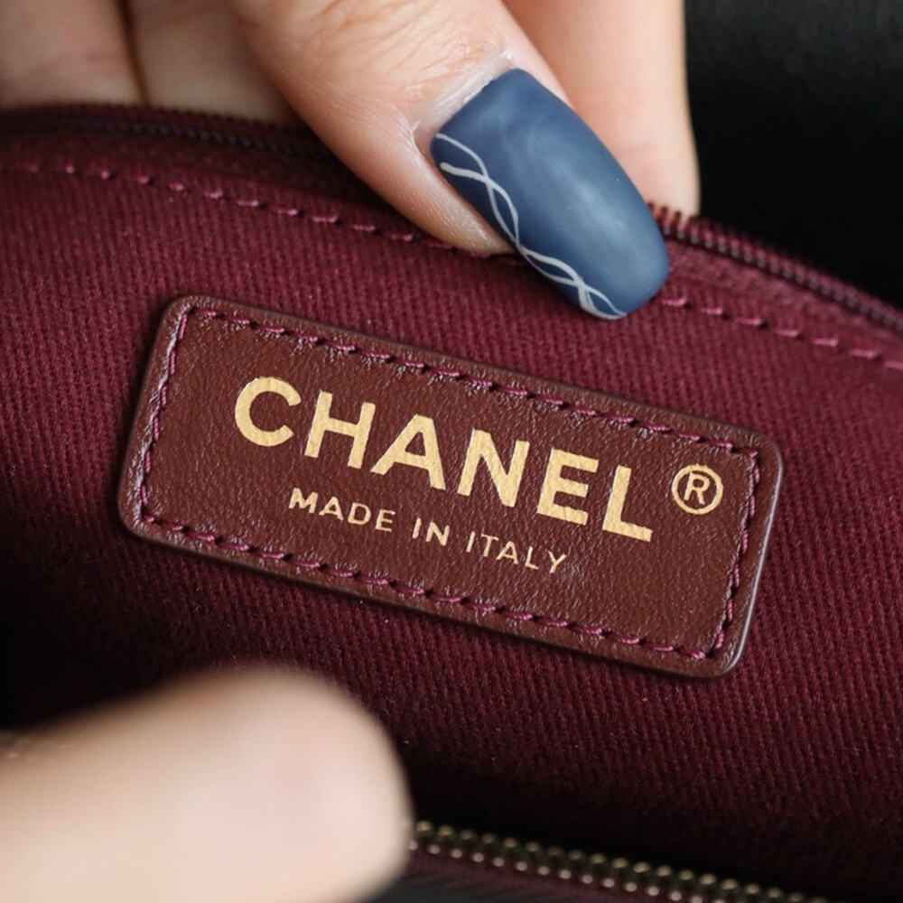 CHANEL LARGE FLAP BAG WITH TOP HANDLE(TAX-FREE GRADE)