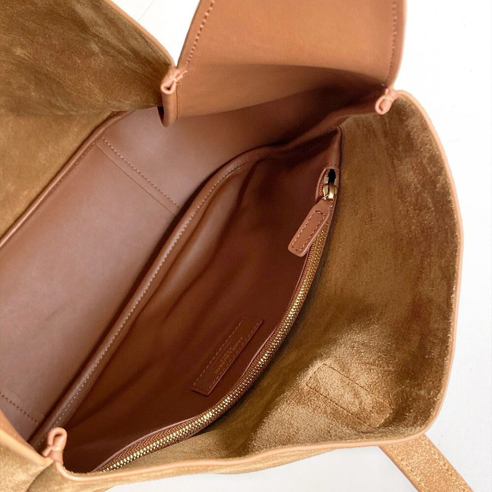 YSL LE 5 Ã 7 supple SUEDE LARGE
