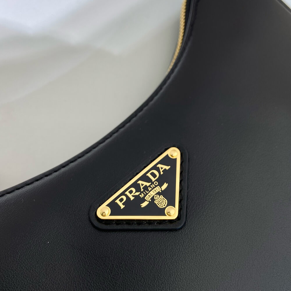 Prada ArquÃ© small leather shoulder bag(HIGH-END GRADE)