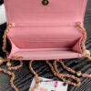 CHANEL Flap Phone Holder with Chain(HIGH-END GRADE)