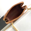 CELINE Clutch on Chain Cuir triomphe IN smooth calfskin(High-end Grade)