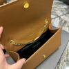 YSL kate medium in grain de poudre embossed leather