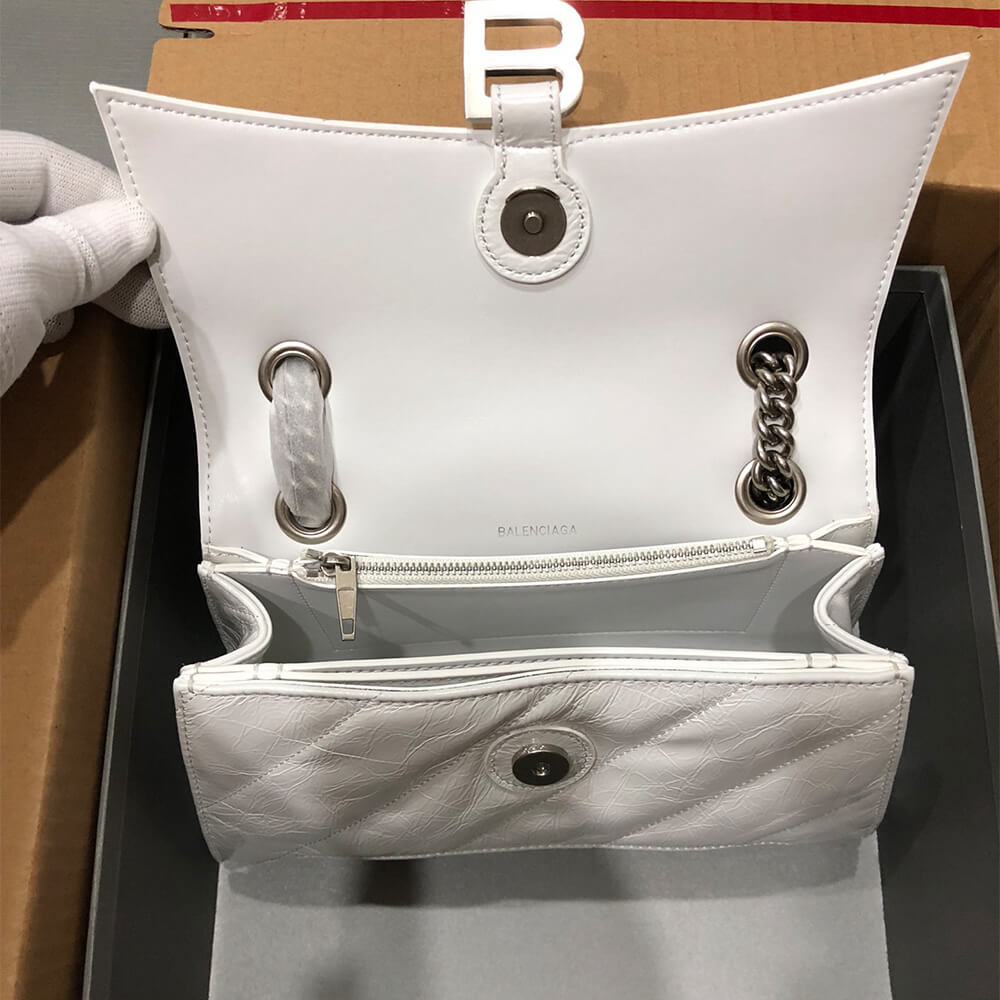 Balenciaga Women’s Crush Chain Bag Small(HIGH-END GRADE)