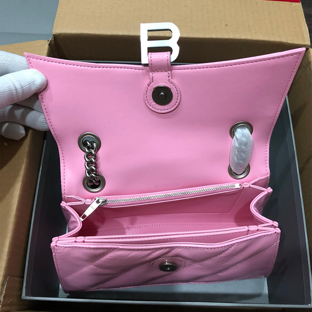 Balenciaga Women’s Crush Chain Bag Small(HIGH-END GRADE)