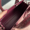 YSL SAC DE JOUR NANO IN EMBOSSED CROCODILE SHINY LEATHER
