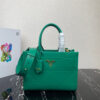 Small leather Prada Symbole bag with topstitching